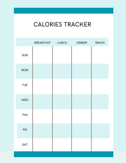 Calories Tracker