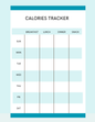 Calories Tracker