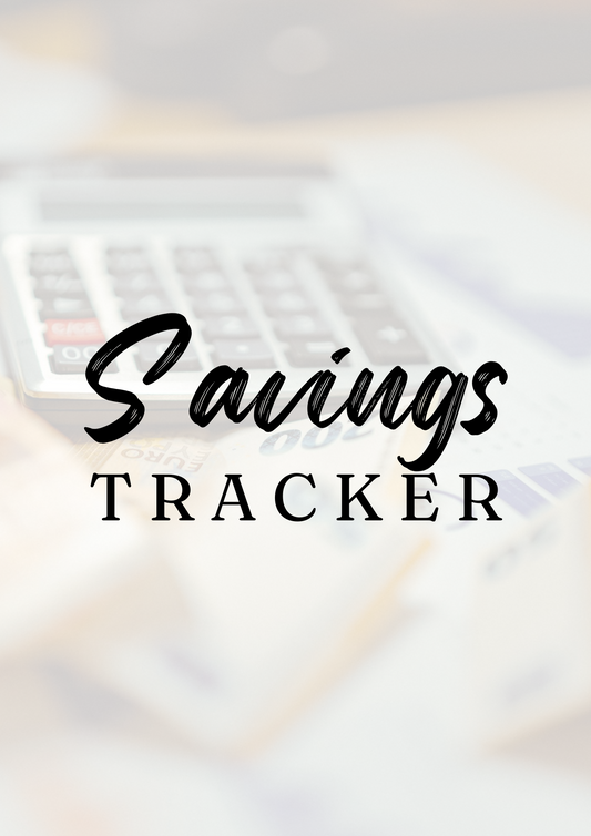 Savings Tracker